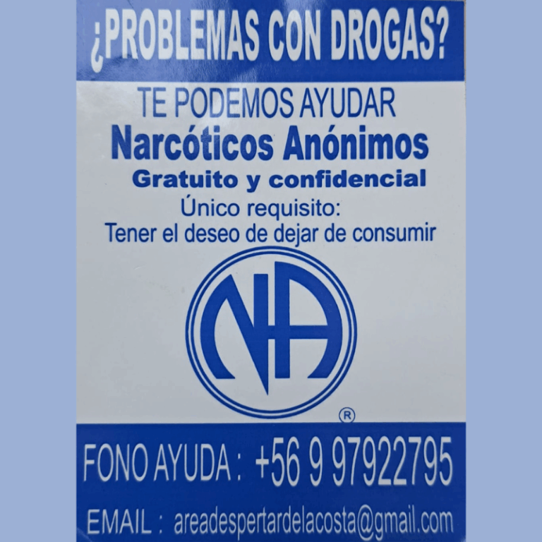 ¿Problemas con drogas? Narcóticos anónimos te puede ayudar