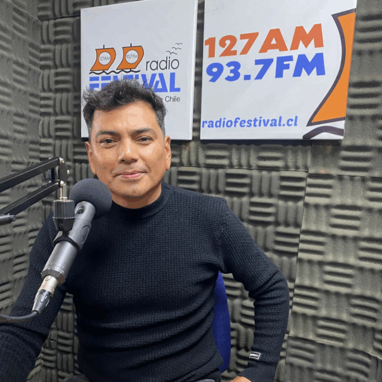 Erick Berrios en Radio Festival